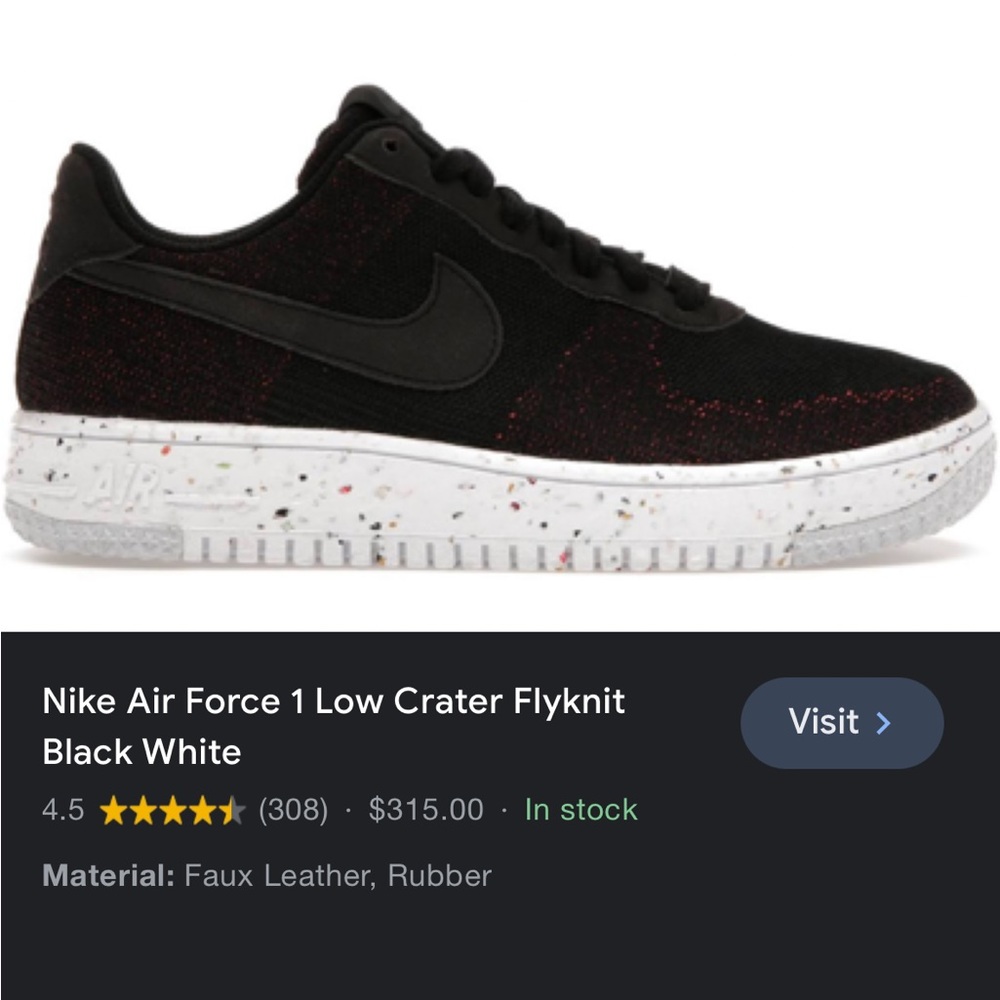Nike Air Force 1 Crater Flyknit